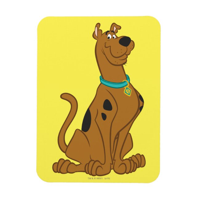 Scooby-Doo Niedlicher als Niedlich Magnet (Vertikal)
