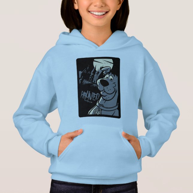 Scooby-Doo Noir Spuk Mansion Graphic Hoodie (Vorderseite)