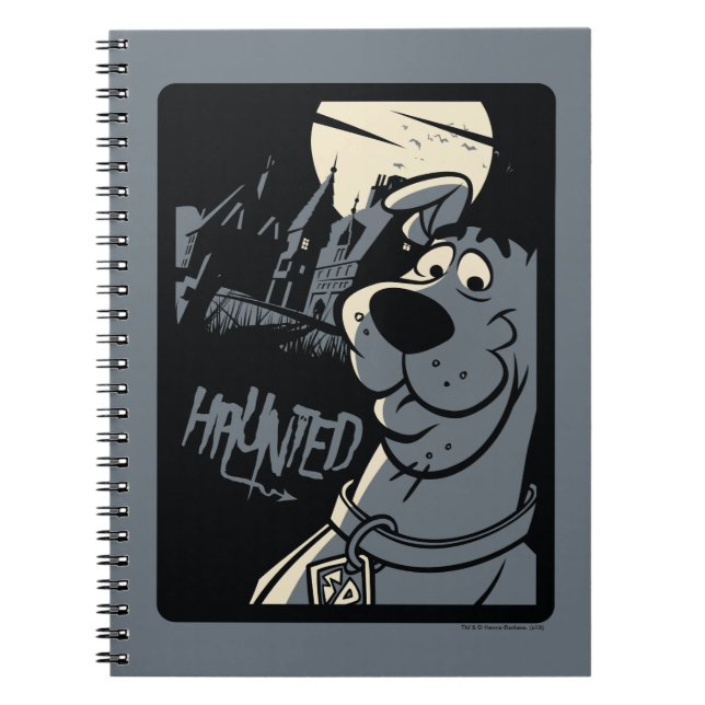 Scooby-Doo Noir Spuk Mansion Graphic Notizblock (Vorderseite)