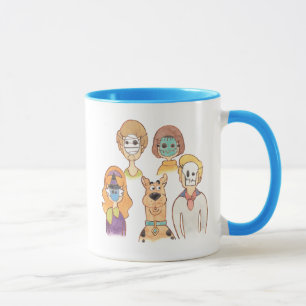 Scooby-Doo   Our Halloween Masks Tasse