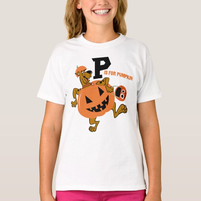 Scooby-Doo | P ist für Pumpkin T-Shirt (Vorderseite)