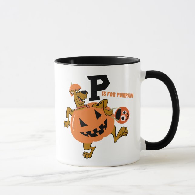 Scooby-Doo | P ist für Pumpkin Tasse (Rechts)