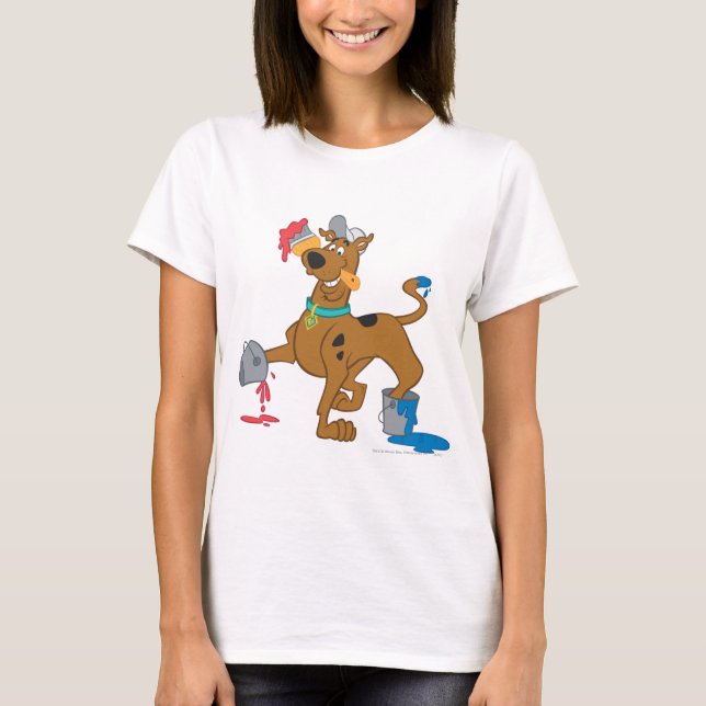 Scooby-Doo Paints T-Shirt (Vorderseite)