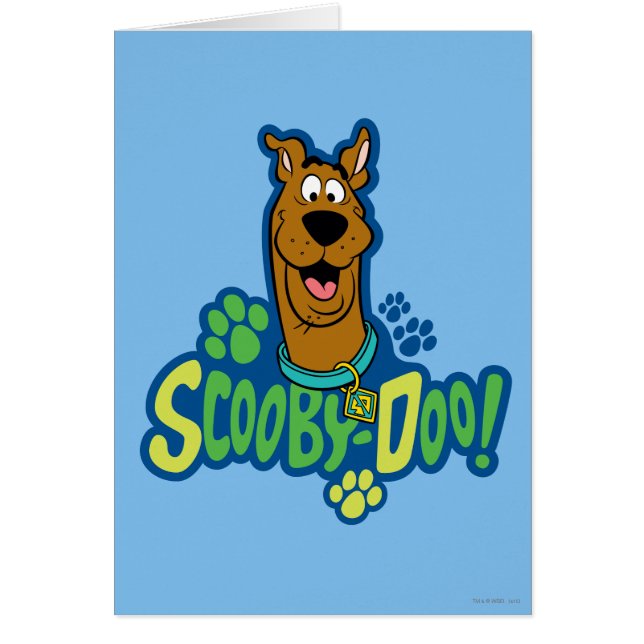 Scooby-Doo Paw Print Character Abzeichen (Vorne)