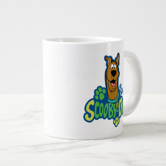 Scooby-Doo Paw Print Character Abzeichen Jumbo-Tasse