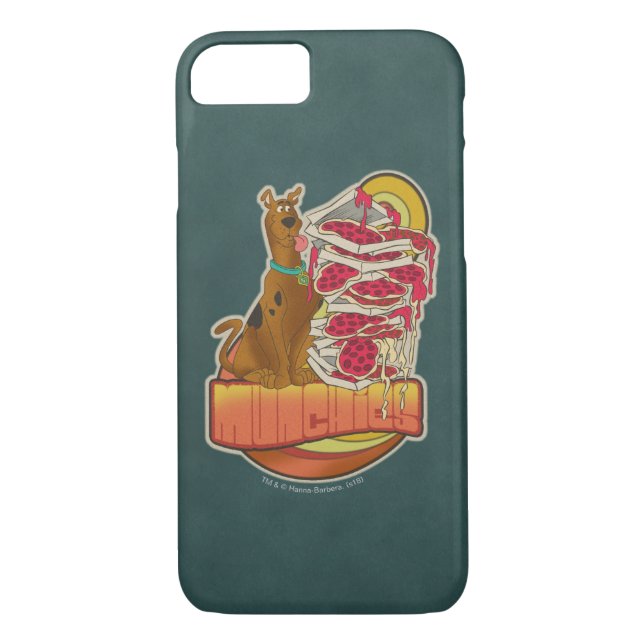 Scooby-Doo | Pile of Pizza "Munchies" Graphic Case-Mate iPhone Hülle (Rückseite)