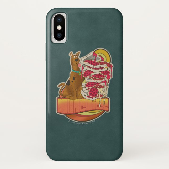 Scooby-Doo | Pile of Pizza "Munchies" Graphic Case-Mate iPhone Hülle (Rückseite)