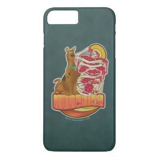 Scooby-Doo | Pile of Pizza "Munchies" Graphic iPhone 8 Plus/7 Plus Hülle