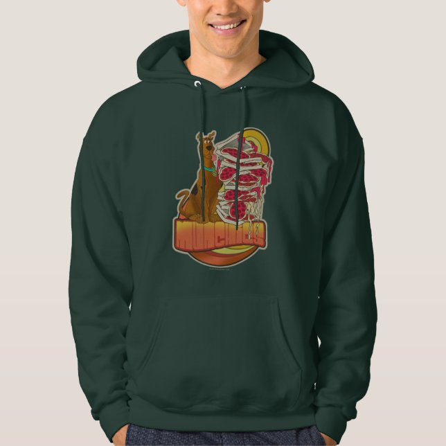 Scooby-Doo | Pile of Pizza "Munchies" Graphic Hoodie (Vorderseite)