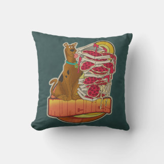 Scooby-Doo | Pile of Pizza "Munchies" Graphic Kissen