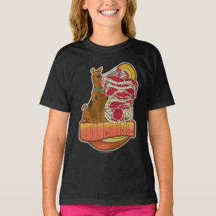 Scooby-Doo Pile of Pizza "Munchies" Graphic T-Shirt