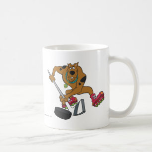 Scooby-Doo Playing Hockey Tasse