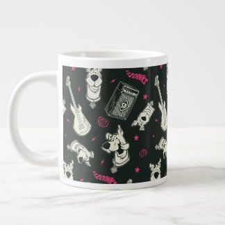 Scooby-Doo Punk Gitarre und Amp Muster Jumbo-Tasse