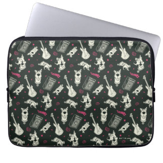 Scooby-Doo Punk Gitarre und Amp Muster Laptopschutzhülle