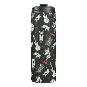 Scooby-Doo Punk Gitarre und Amp Muster Thermosbecher