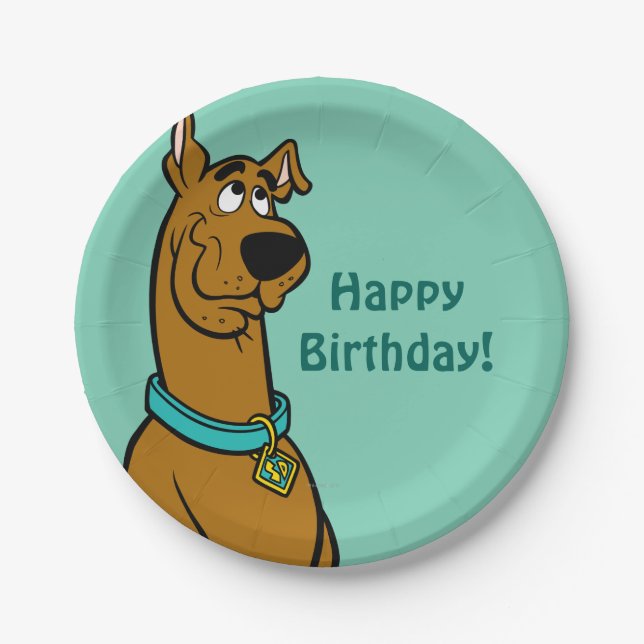 Scooby-Doo Puppy Eyes Pappteller (Vorderseite)