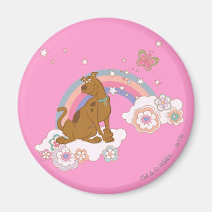 Scooby-Doo Regenbogen-Schmetterling Magnet
