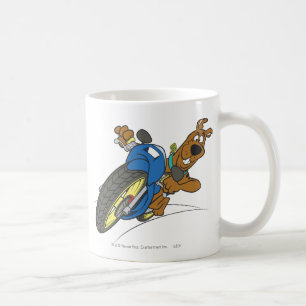 Scooby-Doo Riding Motorcycle Tasse