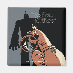 Scooby-Doo "Romethin's Out There" Magnet