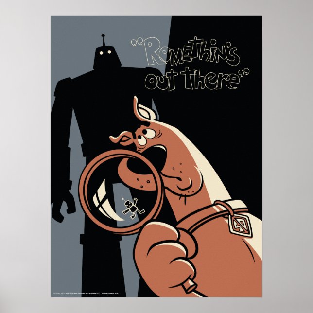 Scooby-Doo "Romethin's Out There" Poster (Vorne)