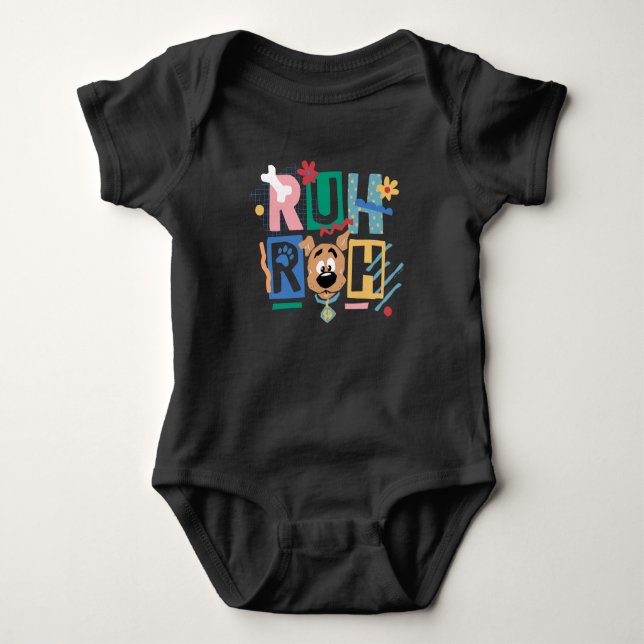Scooby-Doo | Ruh Roh Baby Scooby-Doo Strampler (Vorderseite)