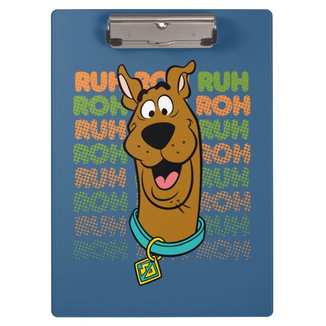 Scooby-Doo Ruh Roh Klemmbrett (Vorderseite)