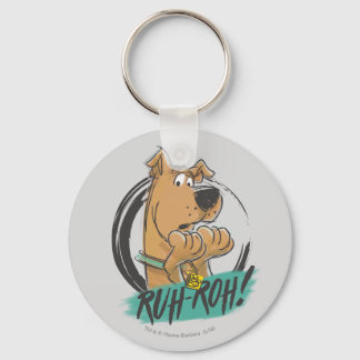 Scooby-Doo "Ruh Roh!" Marker Sketch Schlüsselanhänger