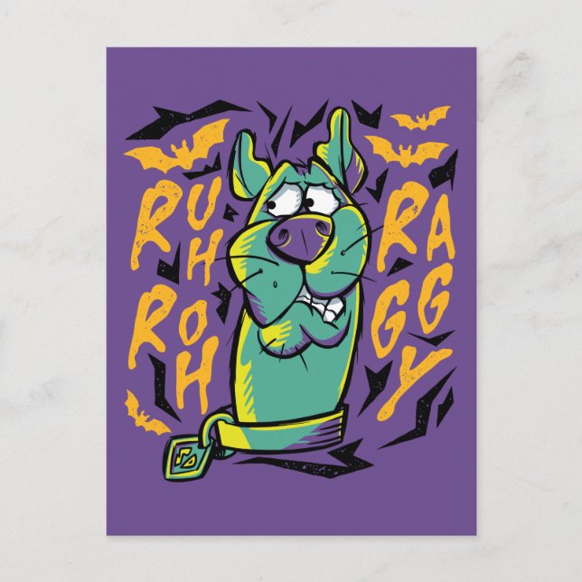 Scooby-Doo | Ruh Roh Raggy Postkarte (Vorderseite)