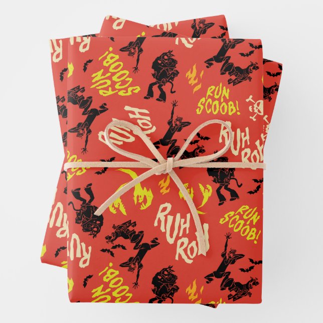 Scooby-Doo | Ruh Roh Run Scoob! Muster Geschenkpapier Set