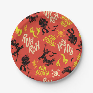 Scooby-Doo Ruh Roh Run Scoob! Muster Pappteller