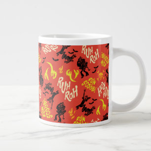 Scooby-Doo   Ruh Roh Run Scoob! Pattern Jumbo-Tasse