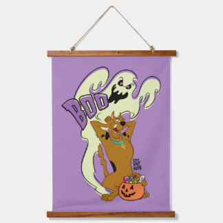 Scooby-Doo | Scooby-Doo Boo Wandteppich Mit Holzrahmen