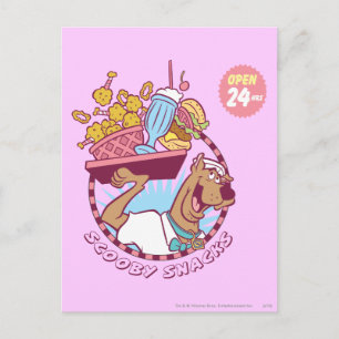 Scooby-Doo "Scooby Snacks" Postkarte