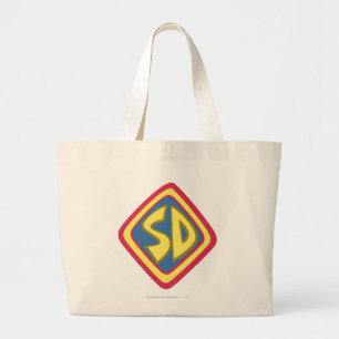 Scooby-Doo "Sd" Ikone Jumbo Stoffbeutel