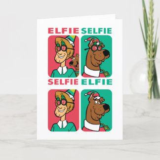 Scooby-Doo & Shaggy "Elfie Selfie" Feiertagskarte
