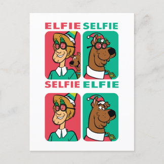 Scooby-Doo & Shaggy "Elfie Selfie" Feiertagspostkarte