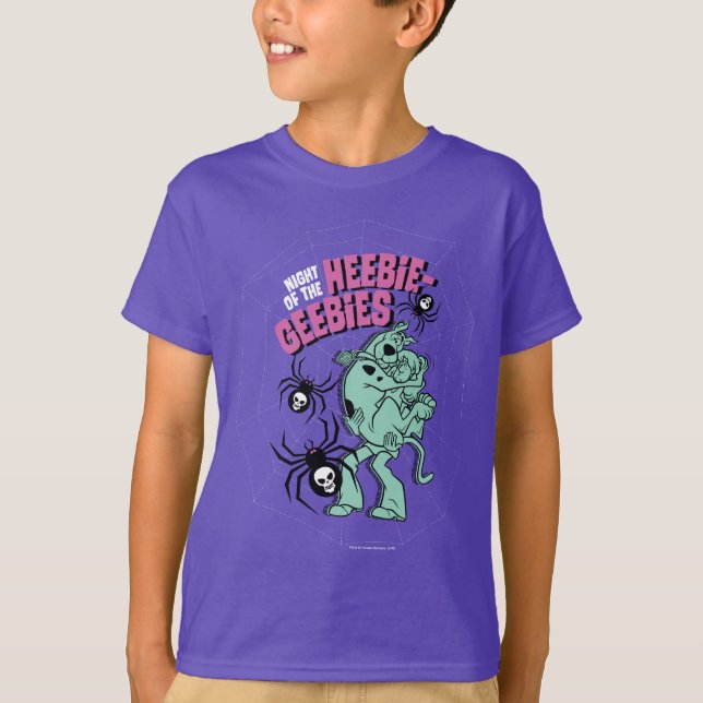 Scooby-Doo & Shaggy Heebie-Geebies T-Shirt (Vorderseite)