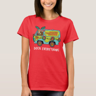 Scooby-Doo & Shaggy in der Holiday Mystery Machine T-Shirt
