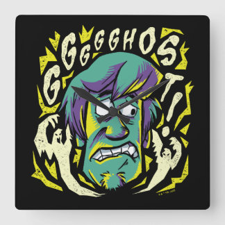 Scooby-Doo | Shaggy Quadratische Wanduhr