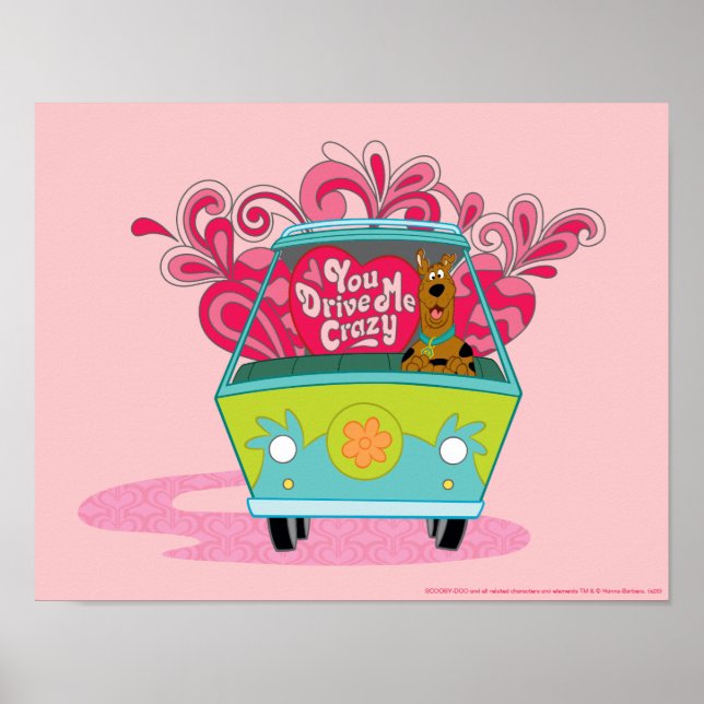 Scooby-Doo - Sie fahren mich verrückt Poster (Vorne)