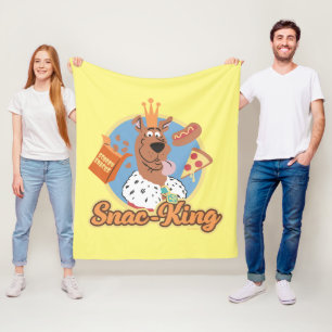 Scooby-Doo Snac-King Fleecedecke