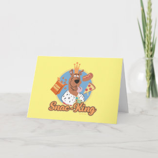 Scooby-Doo Snac-King Karte