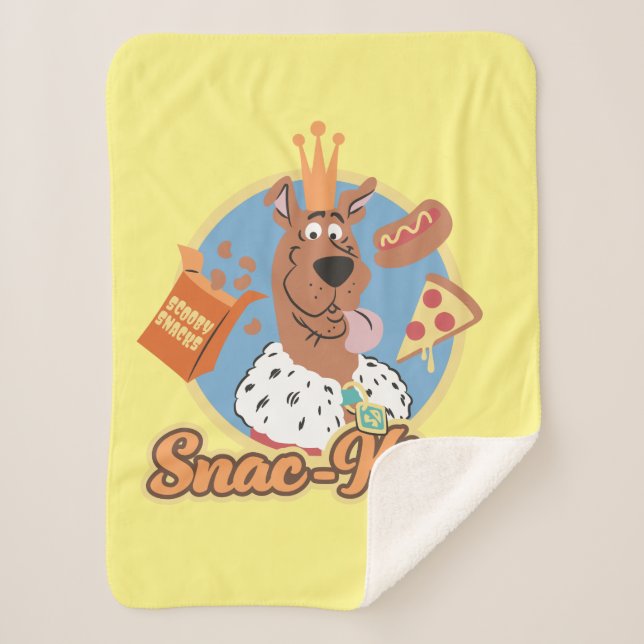 Scooby-Doo Snac-King Sherpadecke (Vorderseite)