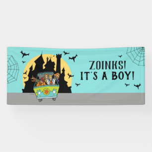 Scooby-Doo Spooktacular Halloween Baby Shower Banner