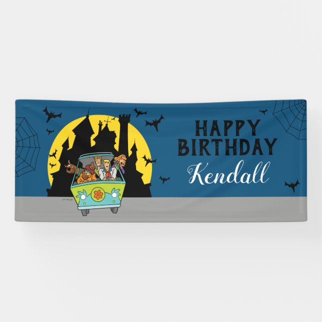 Scooby-Doo Spooktacular Halloween Geburtstag Banner (Horizontal)