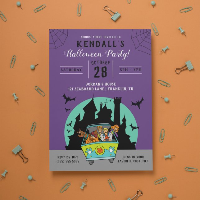 Scooby-Doo Spooktacular-Halloween-Party Einladung (Von Creator hochgeladen)
