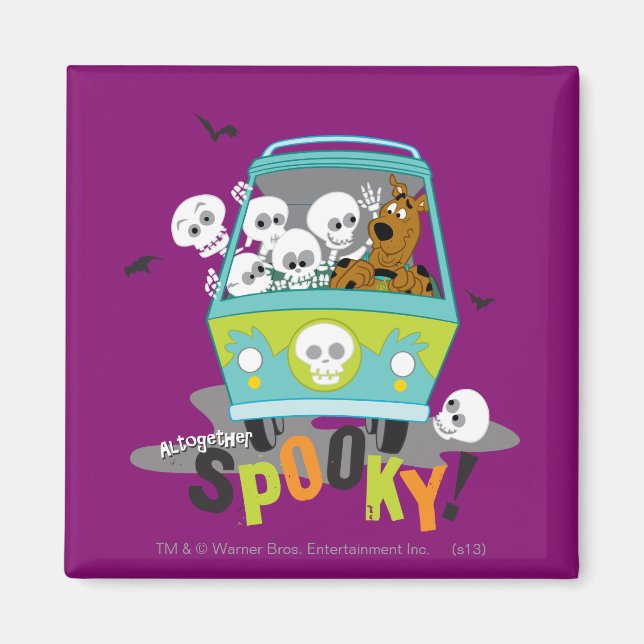 Scooby-Doo Spooky Mystery Machine Magnet (Vorne)