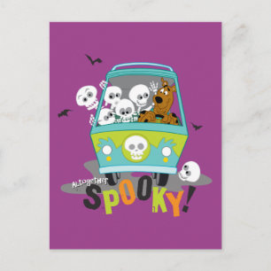 Scooby-Doo Spooky Mystery Machine Postkarte