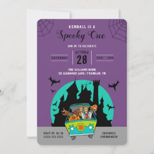 Scooby-Doo   Spooky One Halloween Geburtstag Einladung