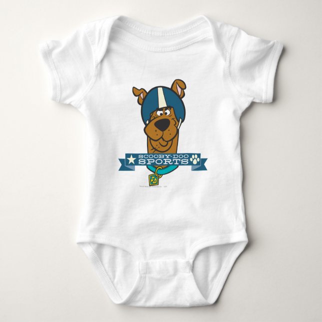 Scooby-Doo Sports Baby Strampler (Vorderseite)